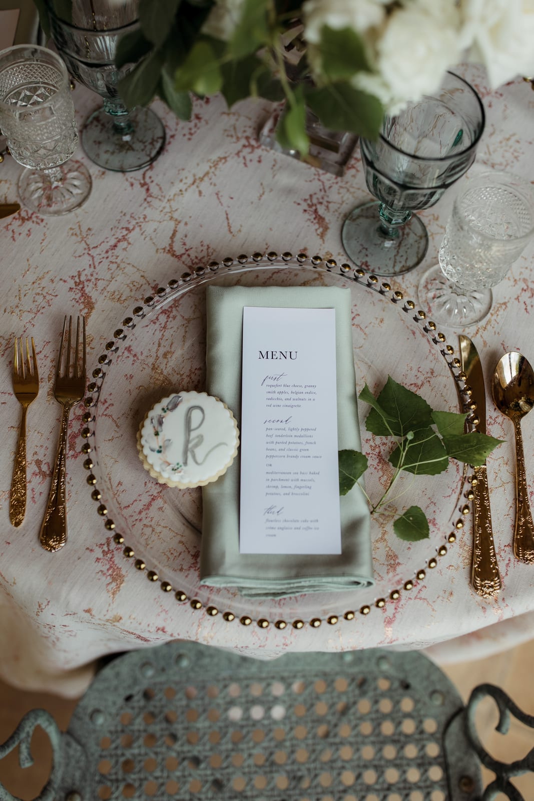 Cairns tablecloth at a Windy City Linen event