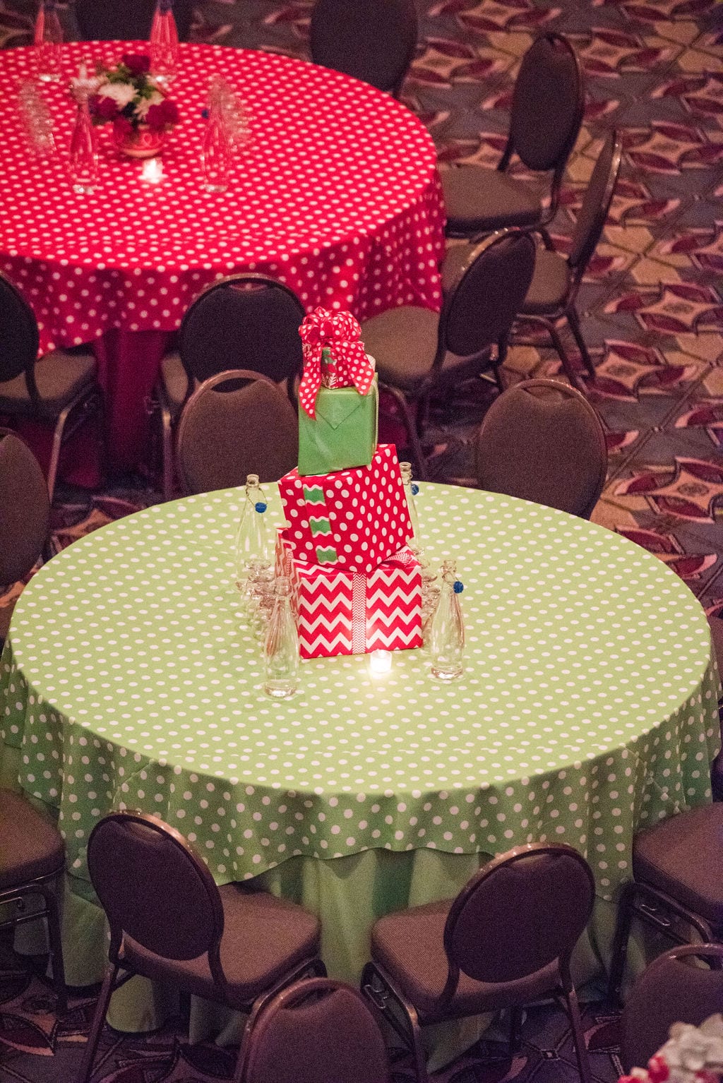 Lime Dot at a Windy City Linen event