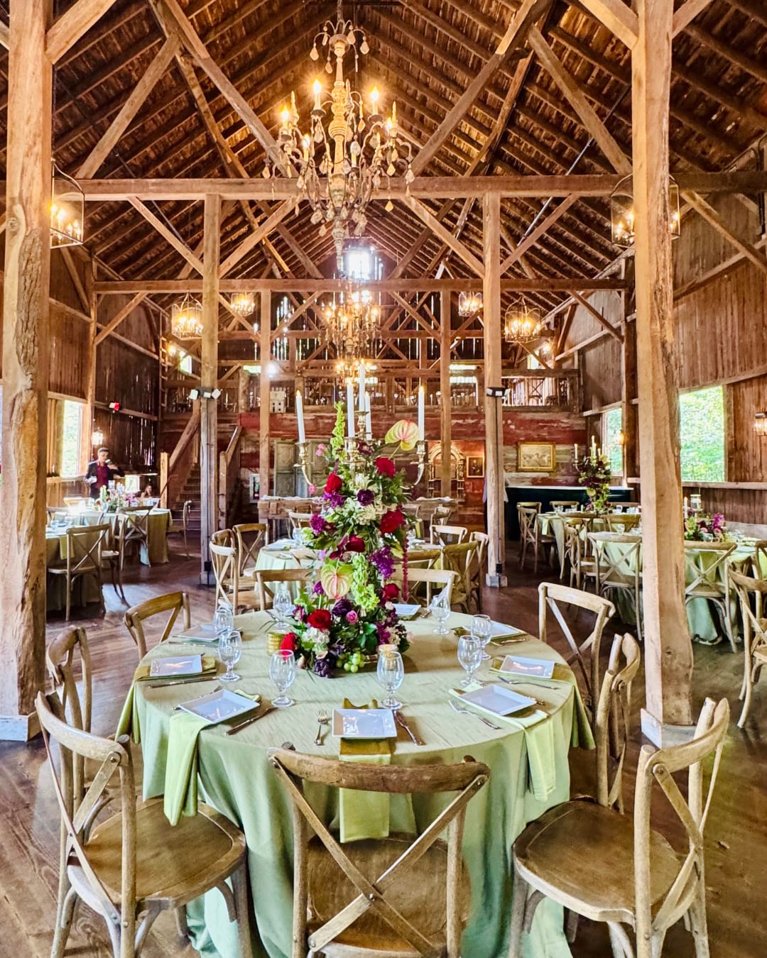 Loden Shantung at a Windy City Linen event
