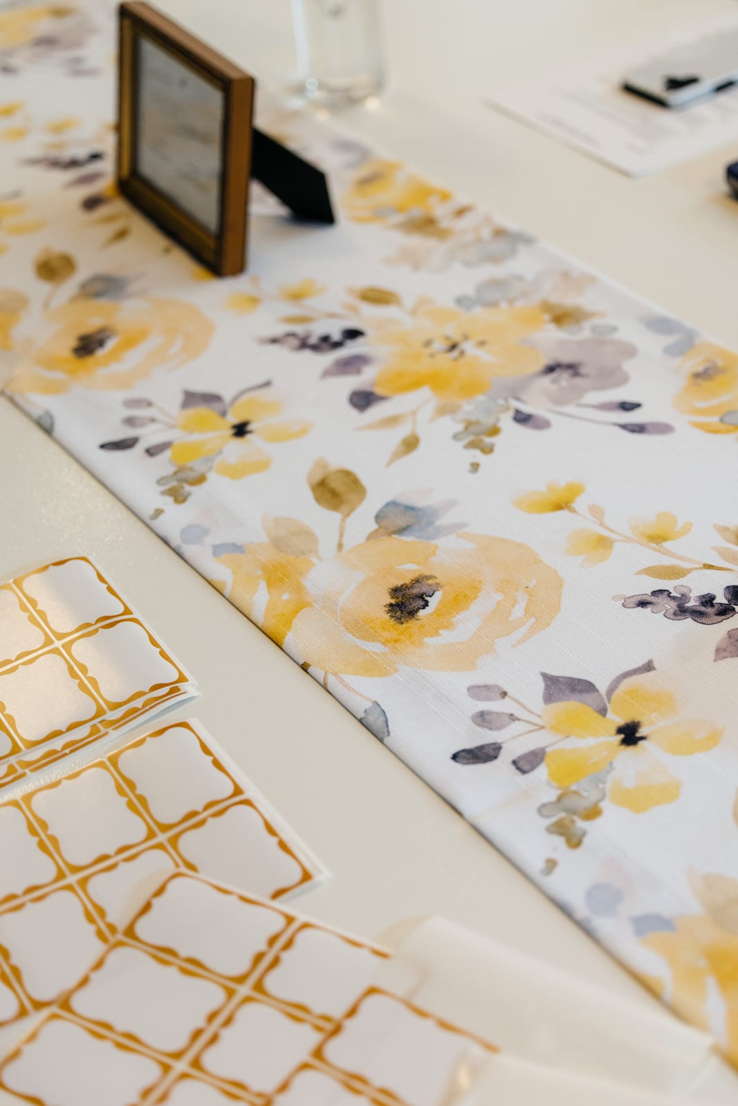 Lucia tablecloth at a Windy City Linen event