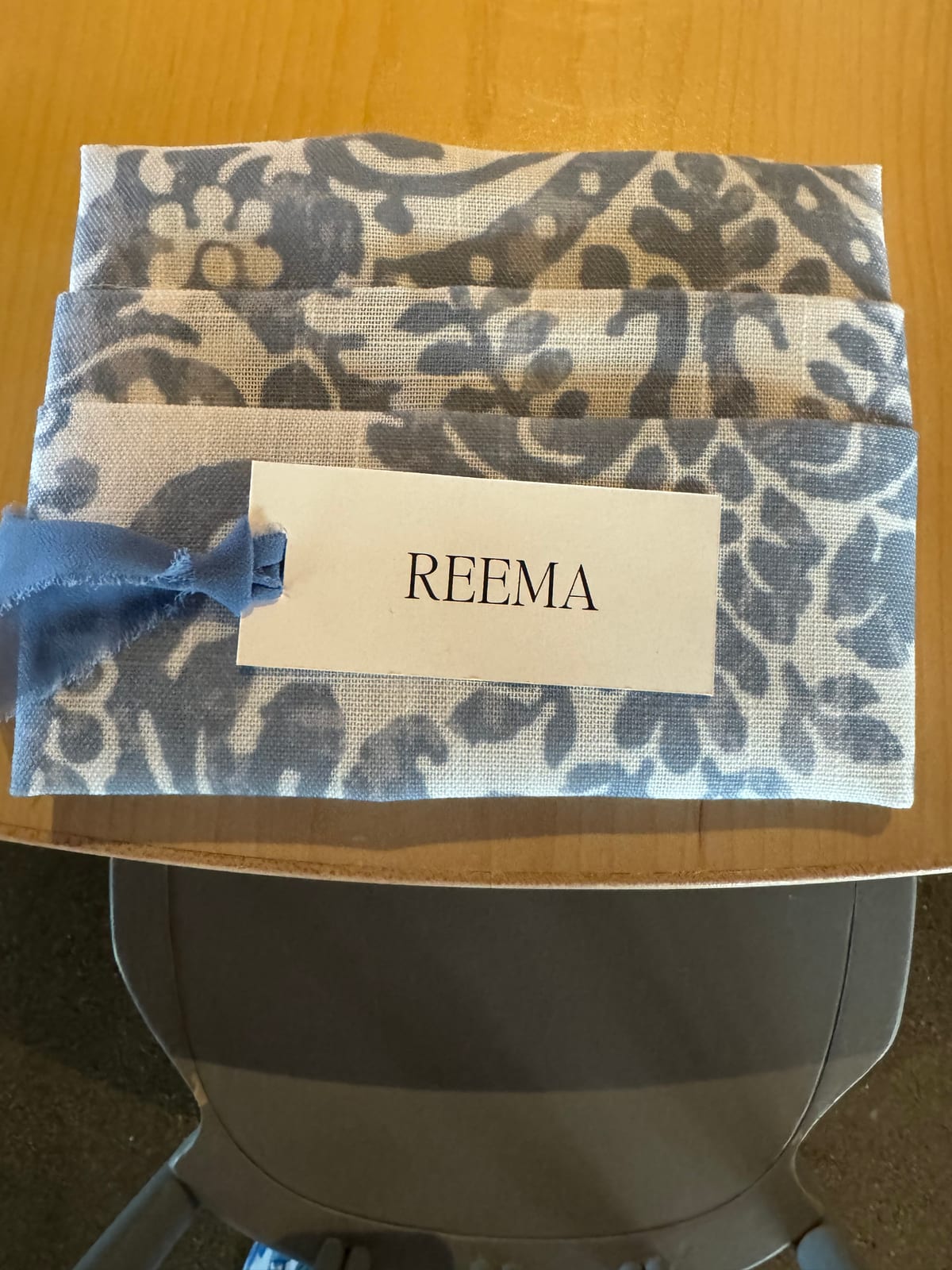Nantucket tablecloth at a Windy City Linen event