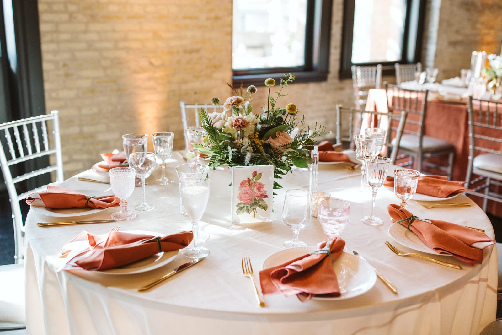 Bengaline Spiced Cider (Limited) tablecloth at a Windy City Linen event