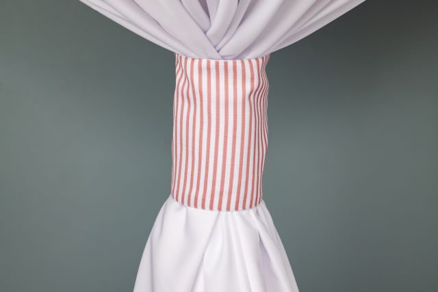 Specialty Hampton Stripe Rosé linen cuff