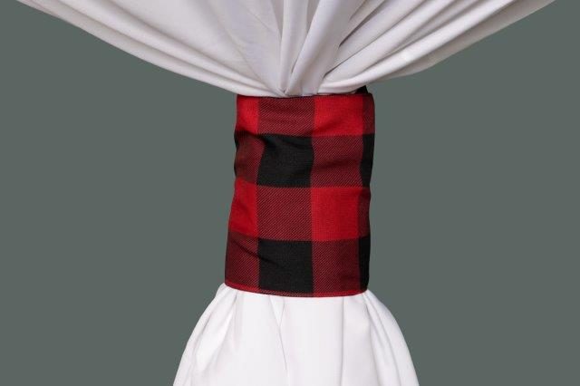 Specialty Buffalo Check Red cuff