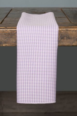 Specialty Lilac Gingham Mini Check napkin