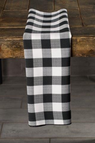 Picnic Check Black napkin