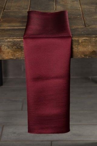 Shantung Burgundy napkin