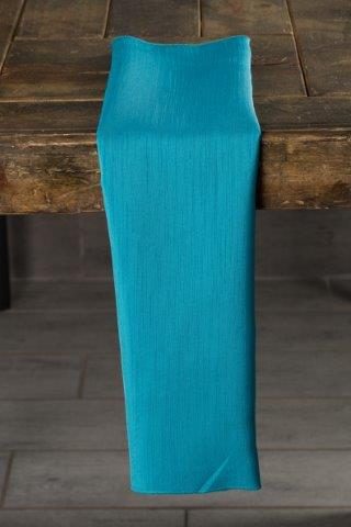 Shantung Turquoise napkin