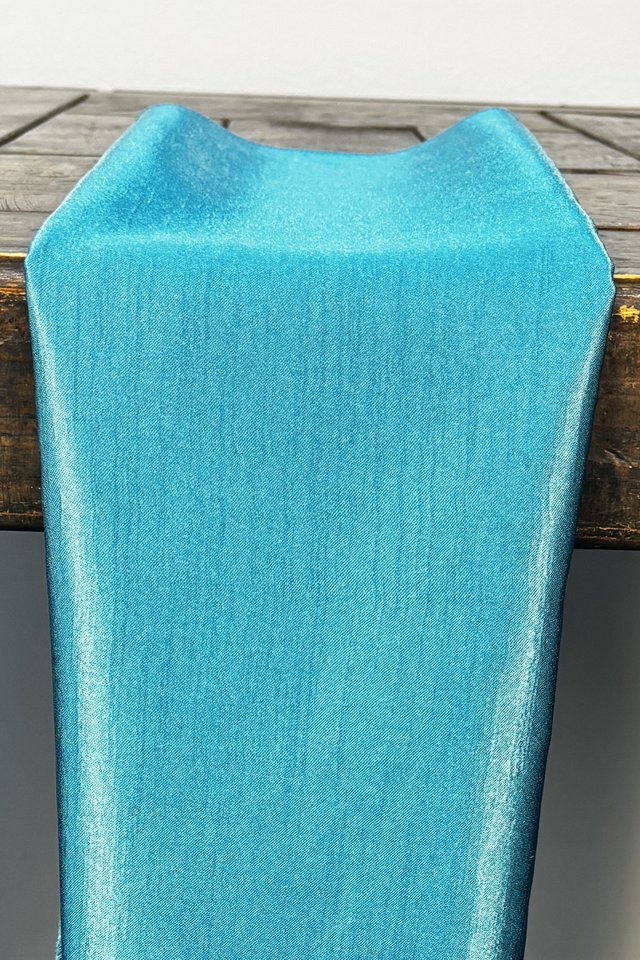 Shantung Turquoise napkin