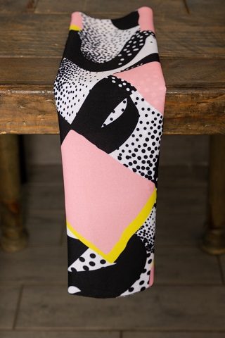 Specialty Abstract Geometric napkin