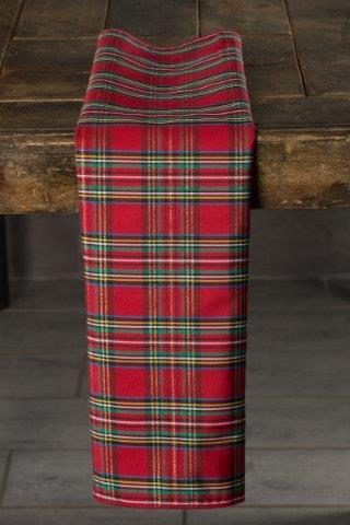 Specialty Holiday Plaid napkin