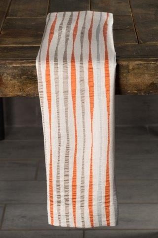 Specialty Sonoma Stripe Orange napkin
